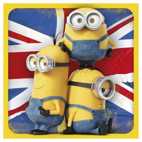 3 in Box Minions 3 x 49pc Jigsaw Puzzles Extra Image 1